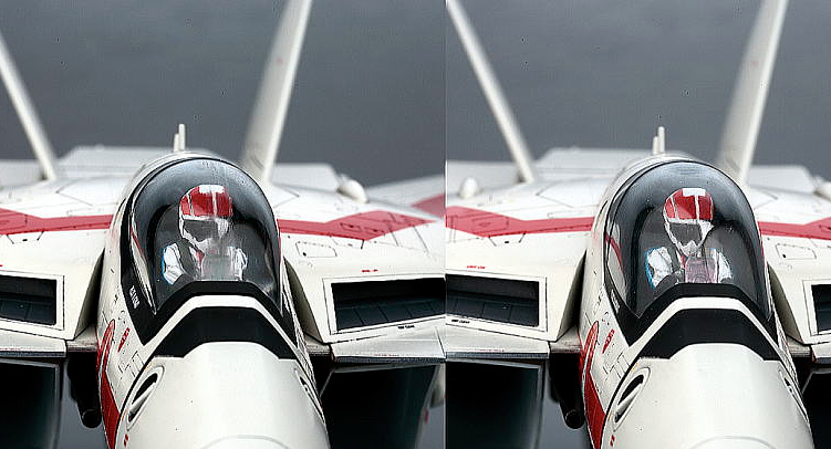 Macross 1/48 VF-1J/A Valkyrie Vermilion Squadron