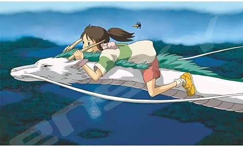 Ensky Jigsaw Puzzle 208 Pieces  - Spirited Away Haku ni Notte (No.208-206)