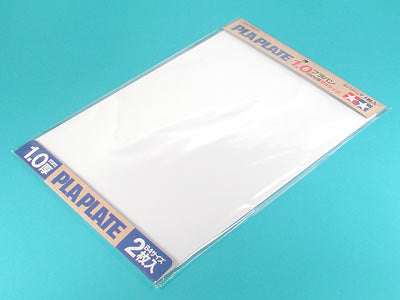 Tamiya Pla Plate 1.0mm (2 sheets) (70124)