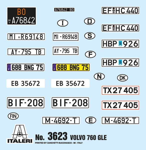 1/24 Volvo 760GLE (Italeri No.3623)