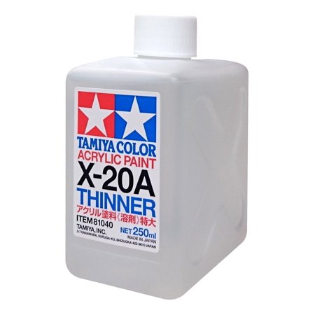 Tamiya Acrylic Thinner X-20A (250mL) (81040)