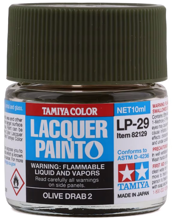 Tamiya Color Lacquer Paint (82101-82180)