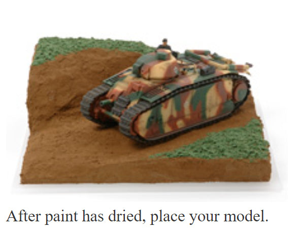 Tamiya Diorama Texture Paint - Soil Brown (100mL) (87108)
