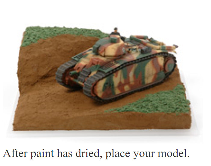 Tamiya Diorama Texture Paint - Grass Green (100mL) (87111)