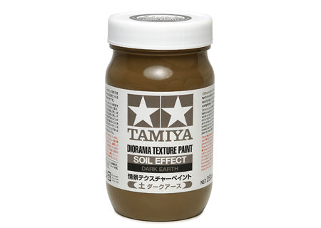 Tamiya Texture Paint - Soil Effect, Dark Earth (87121)