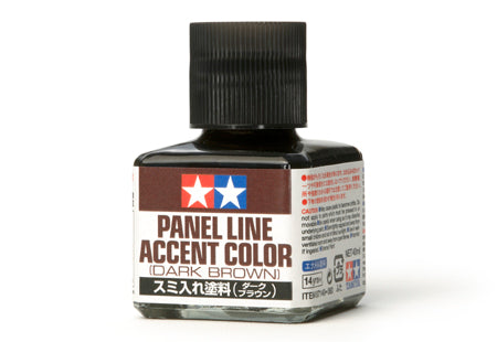 Tamiya Panel Line Accent Color - Dark Brown (87140)