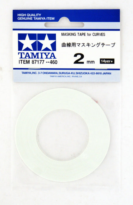 Tamiya Masking Tape for Curves 2mm (87177)