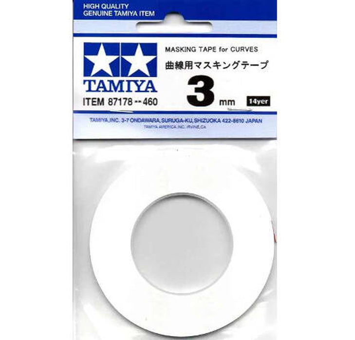 Tamiya Masking Tape for Curves 3mm (87178)