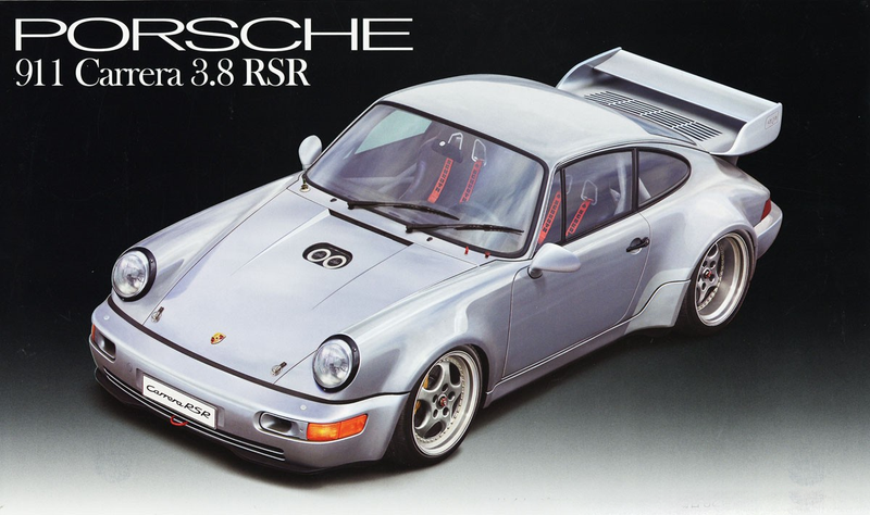 1/24 Porsche 911 Carrera 3.8 RSR (Fujimi Real Sports Car Series RS-120)