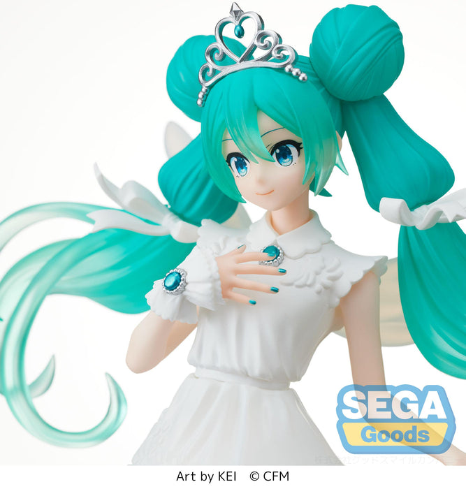 Sega Super Premium Figure Hatsune Miku - Hatsune 15th Anniversary KEI Ver.