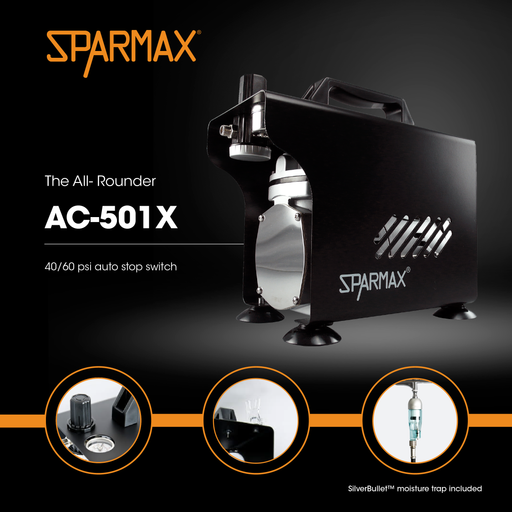 Sparmax AC-501X Compressor - Argama Hobby -