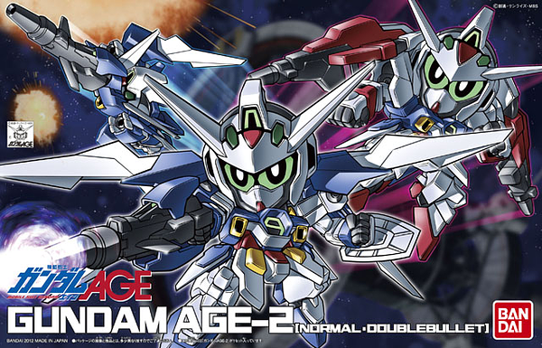 SD Gundam BB371 Gundam AGE-2 (Normal/Double Bullet)