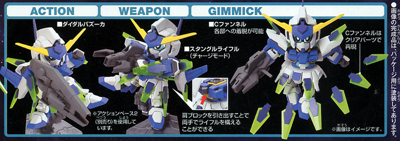 SD Gundam BB376 Gundam AGE-FX