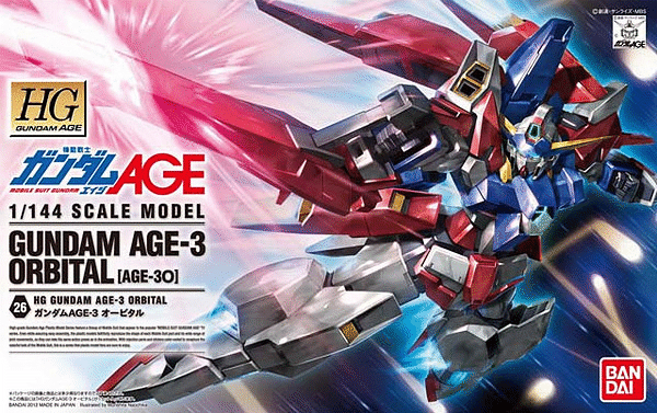 High Grade (HG) Gundam AGE 1/144 AGE-3O Gundam AGE-3 Orbital