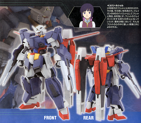 High Grade (HG) Gundam AGE 1/144 AGE-1G Gundam AGE-1 Full Glansa