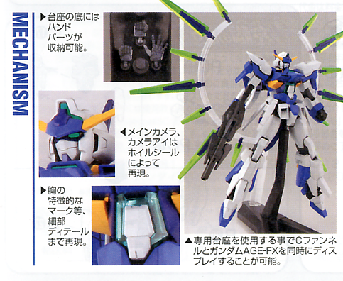 High Grade (HG) Gundam AGE 1/144 AGE-FX Gundam AGE-FX