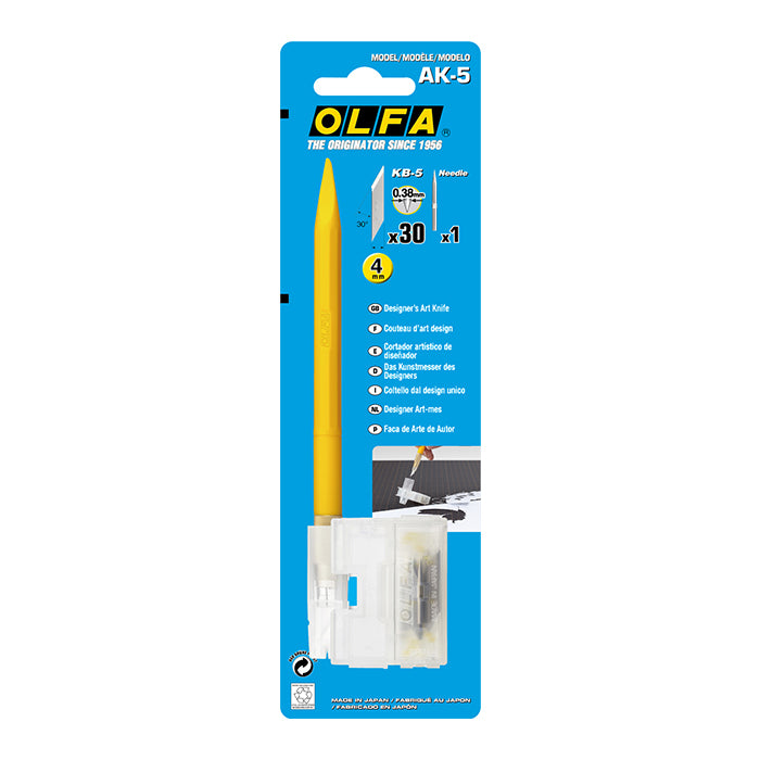 OLFA Designer Graphic Art Knife w/ 30 blades (AK-5)