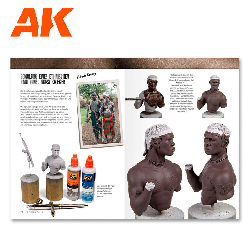 AK Interactive Learning Series #6 Flesh and Skin - English (AK241)