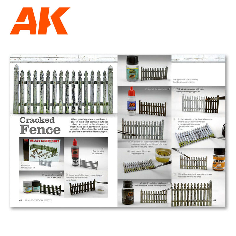 AK Interactive Learning Series #1 Realistic Wood Effects - English (AK259)