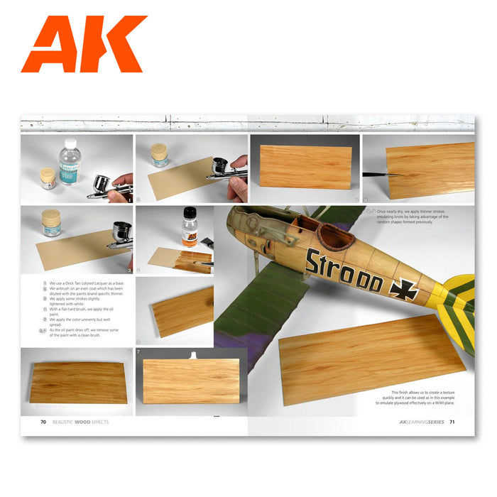 AK Interactive Learning Series #1 Realistic Wood Effects - English (AK259)