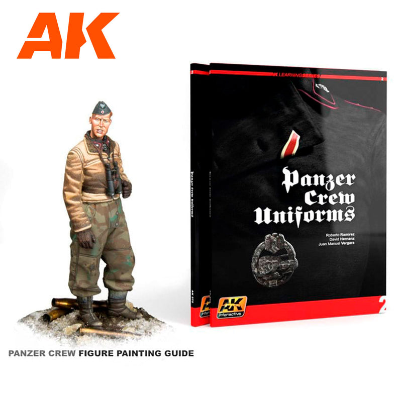 AK Interactive Learning Series #2 Panzer Crew Uniforms Painting Guide - English (AK272)