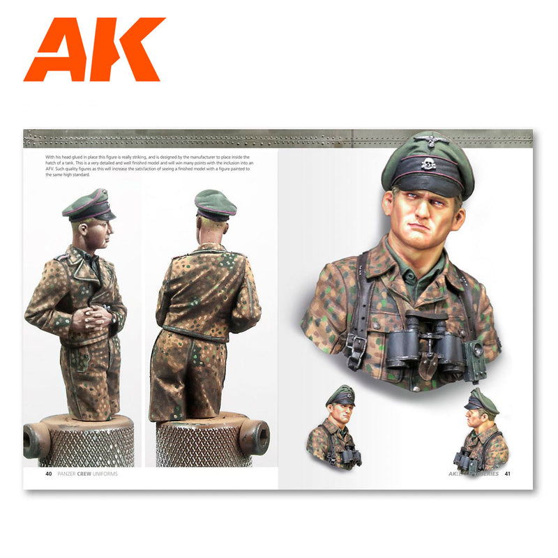 AK Interactive Learning Series #2 Panzer Crew Uniforms Painting Guide - English (AK272)