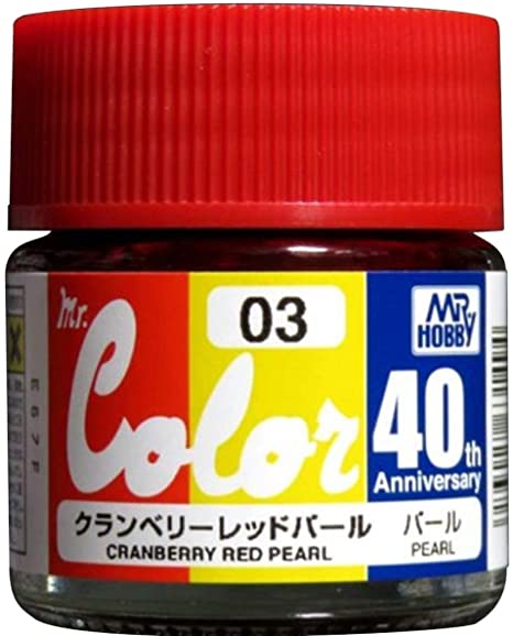 Mr.Color 40th Anniversary AVC03 - Cranberry Red Pearl (C160)