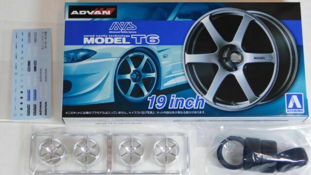 Aoshima 1/24 AVS Model T6 19 Inch Rims