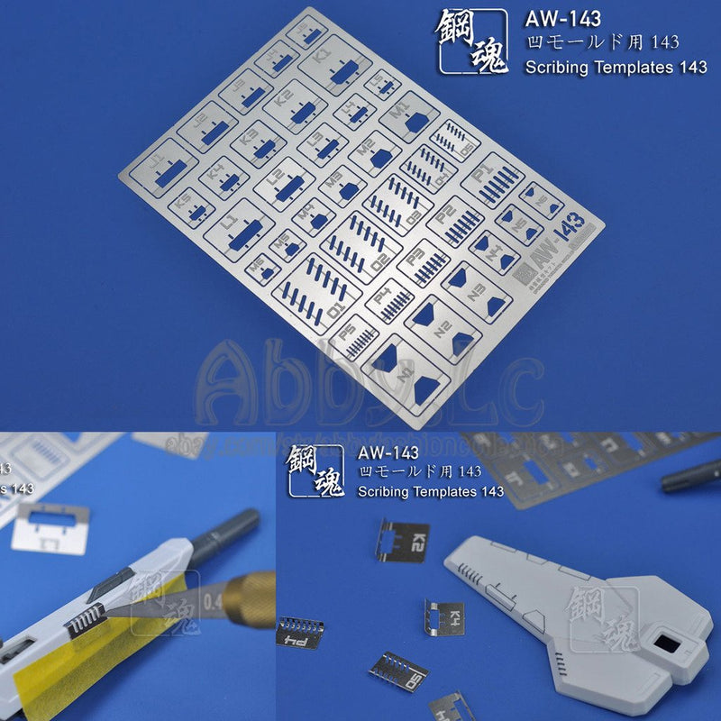 Madworks AW143 Scribing Templates