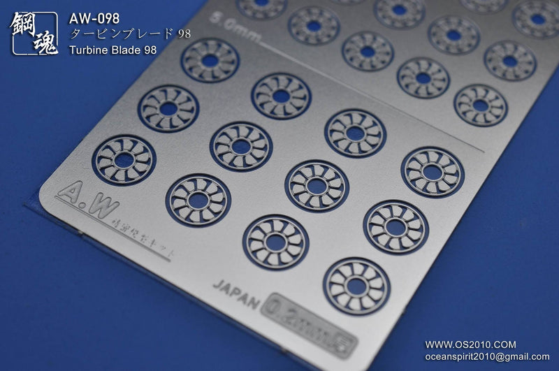Madworks AW098 Detail-up Parts for Turbines