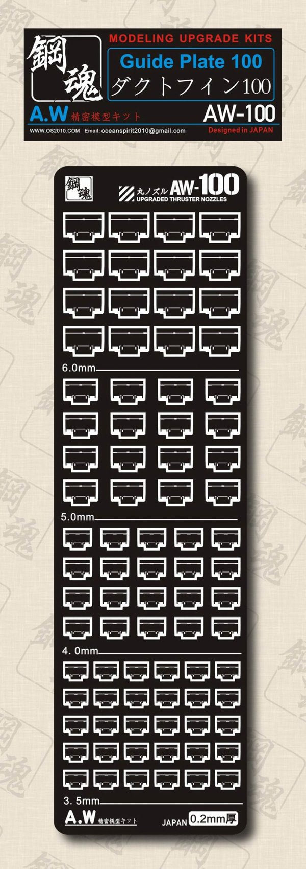 Madworks AW100 Detail-up Parts
