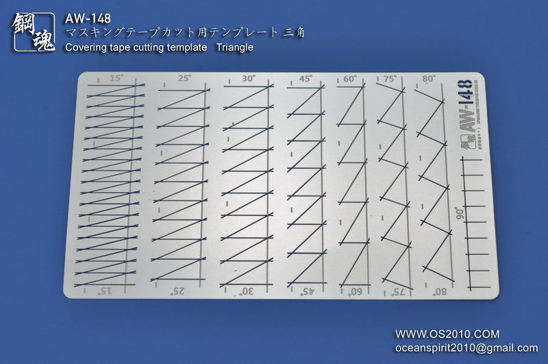Madworks AW148 Masking Tape Cutting Template