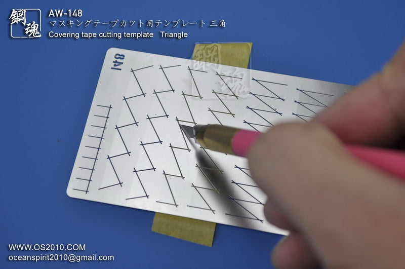 Madworks AW148 Masking Tape Cutting Template