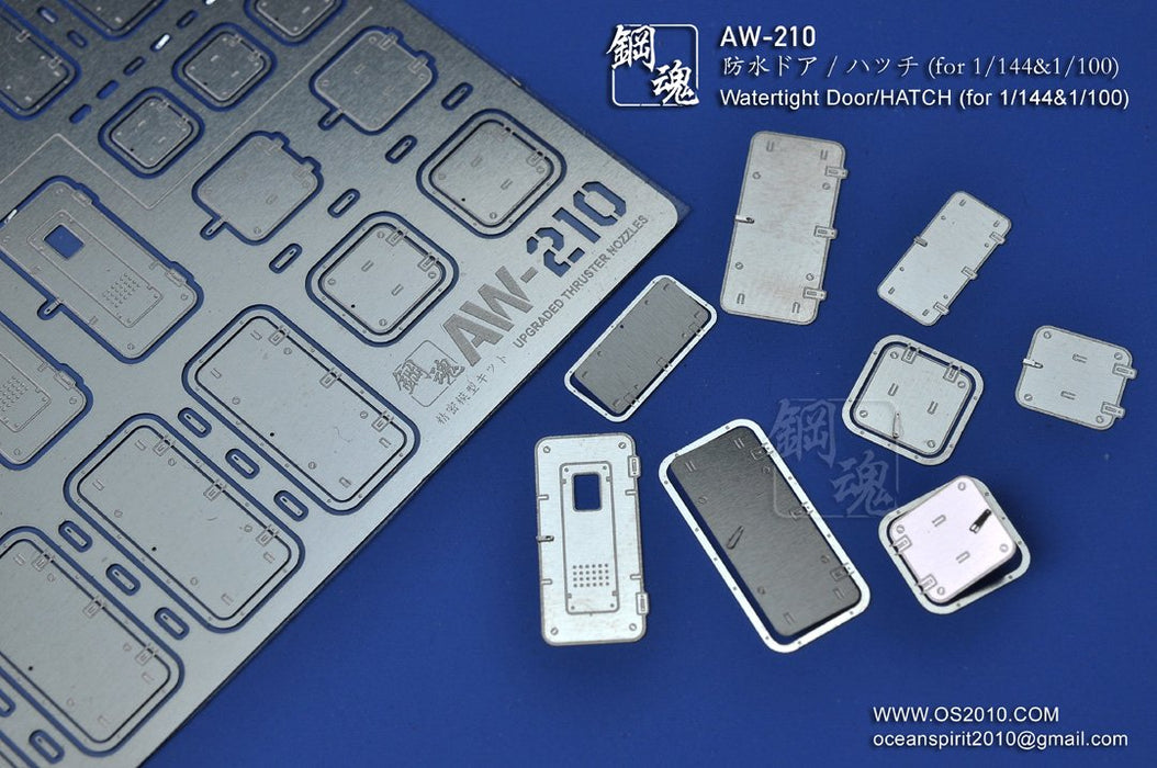 Madworks AW210 Detail-up Parts: Doors and Hatches