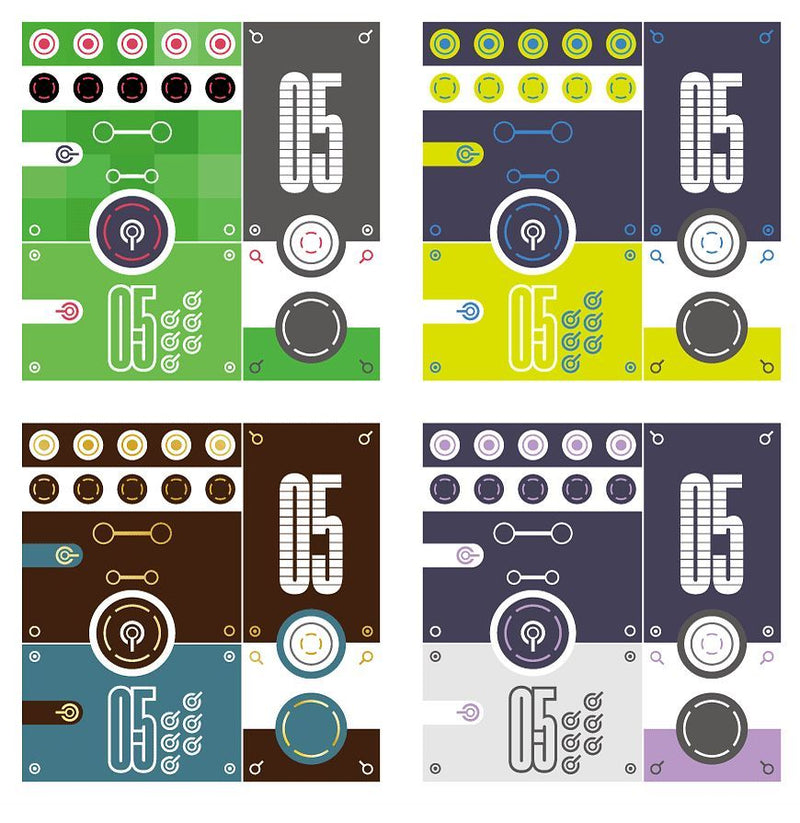 HiQ Parts Accents Decal A Light Purple (1 Sheet)