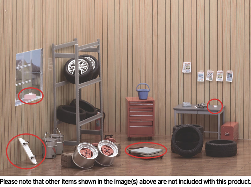 1/24 Garage & Tool No.6 Accessory Parts