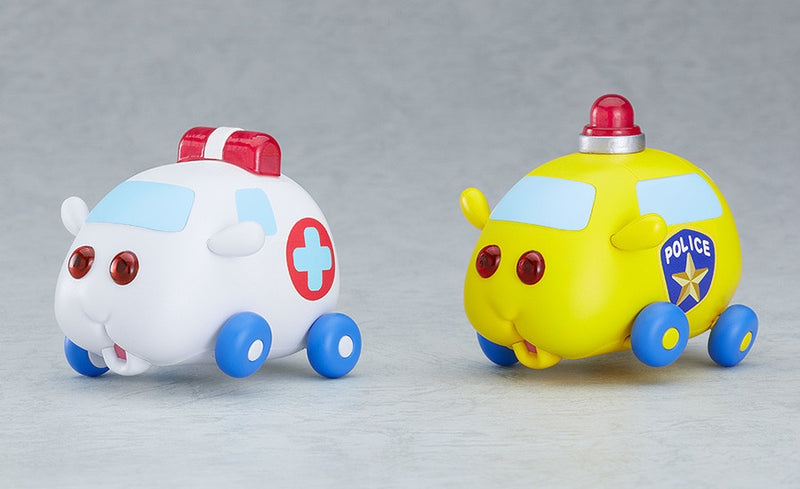 Moderoid Pui Pui Molcar Non-scale Ambulance Molcar Plastic Model Kit