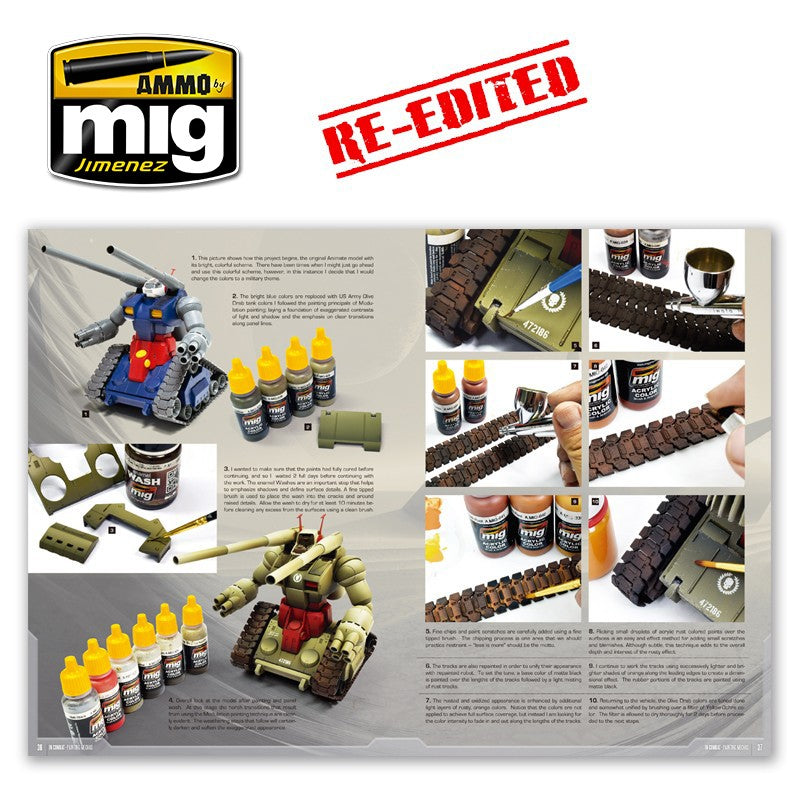 Ammo Mig In Combat 1 - Painting Mechas (English)