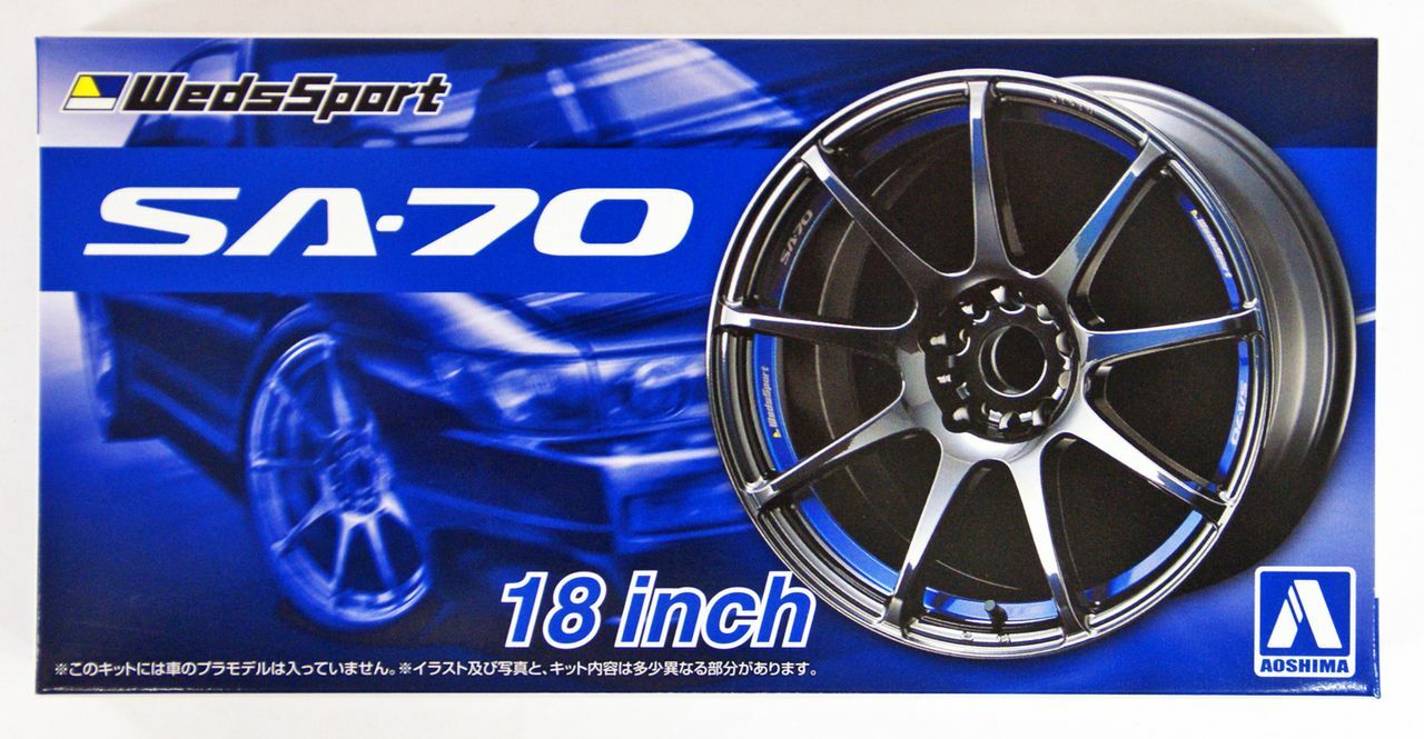 Aoshima 1/24 Weds Sport SA-70 18 Inch
