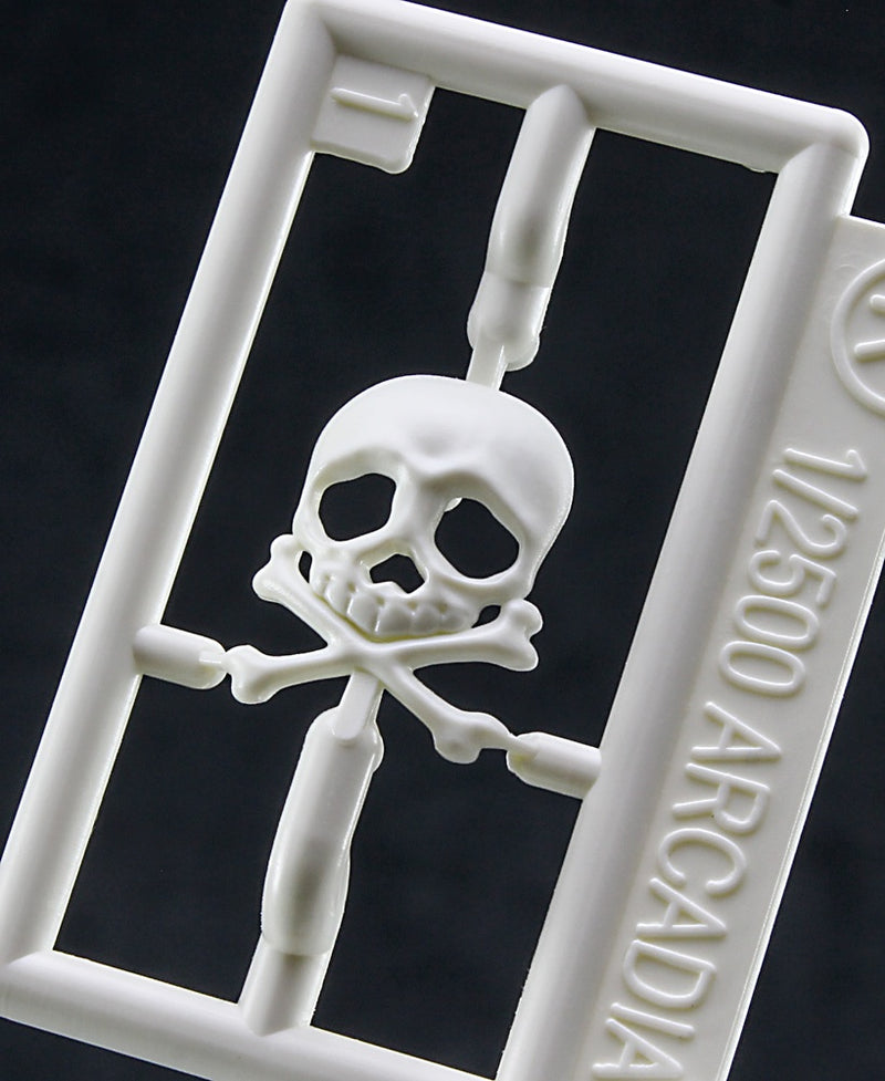 Space Pirate Captain Harlock Space Pirate Dimension Voyage 1/2500 Space Pirate Battleship Arcadia First Ship