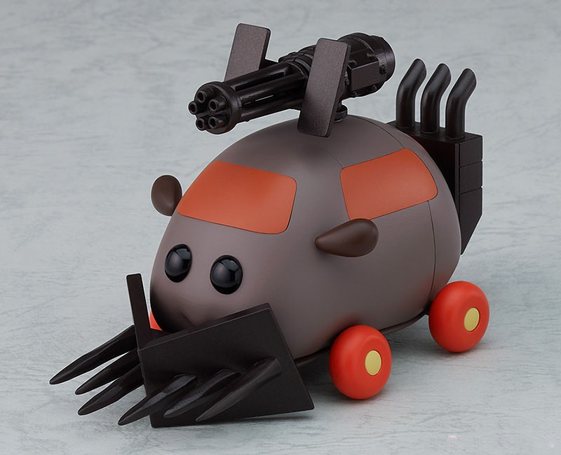 Moderoid Pui Pui Molcar Non-scale Armored Teddy Plastic Model Kit