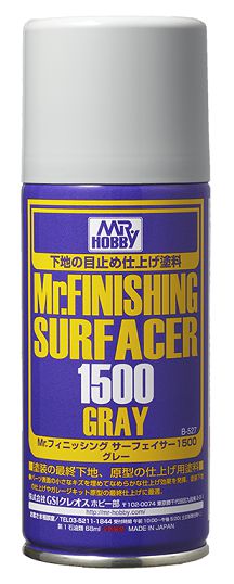 Mr.Finishing Surfacer Spray 1500 Gray (B527)