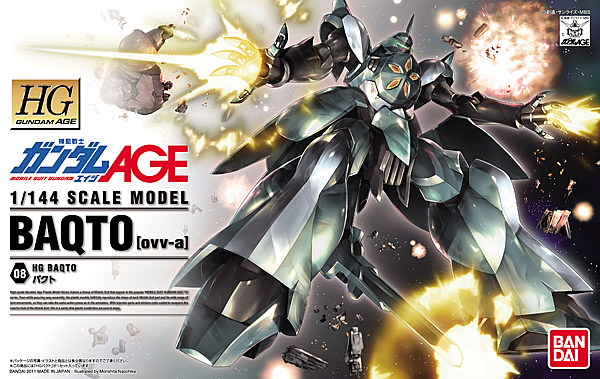 High Grade (HG) Gundam AGE 1/144 ovv-a BAQTO