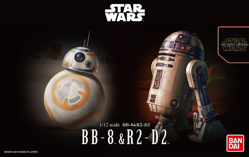 Star Wars 1/12 BB-8 & R2-D2