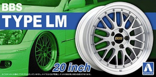 Aoshima 1/24 BBS LM 20 Inch Rims