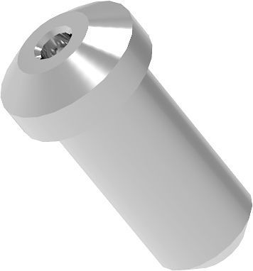 HiQ Parts BL Rivet 0.65 Silver (50pcs) (BLR-S-065)