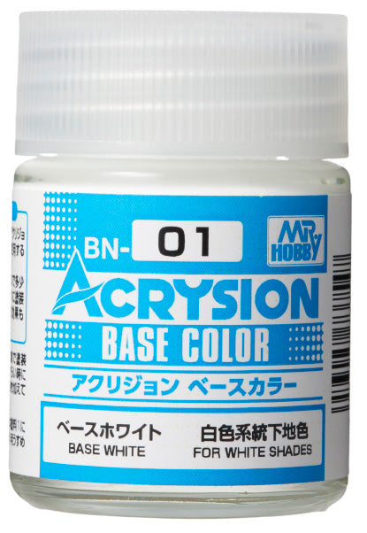 Mr.Hobby Acrysion Base Color BN01 - Base White