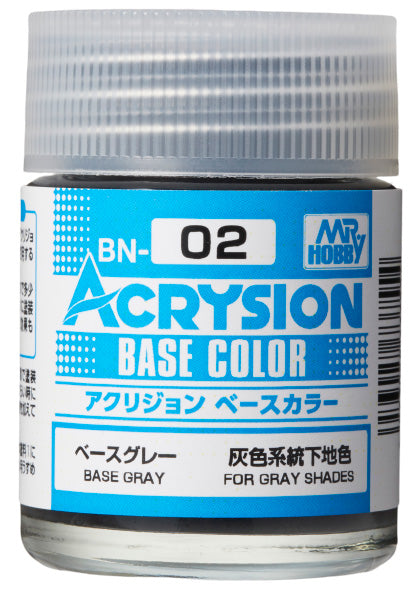 Mr.Hobby Acrysion Base Color BN02 - Base Gray
