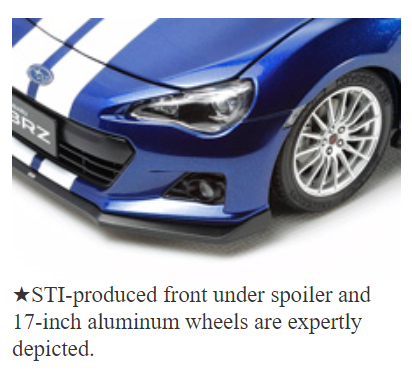 1/24 Subaru BRZ ST-Custom (Tamiya Sports Car Series 336)