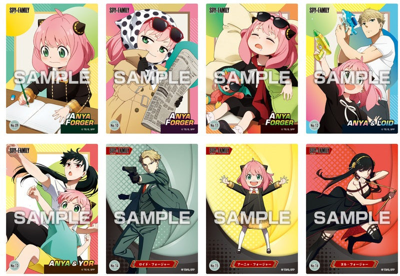 Bandai SPY x FAMILY Metal Card Collection